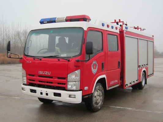 ISUZU 4x2 Water Foam Fire Rescue Vehicles Mini 4 Ton For Emergency Rescue