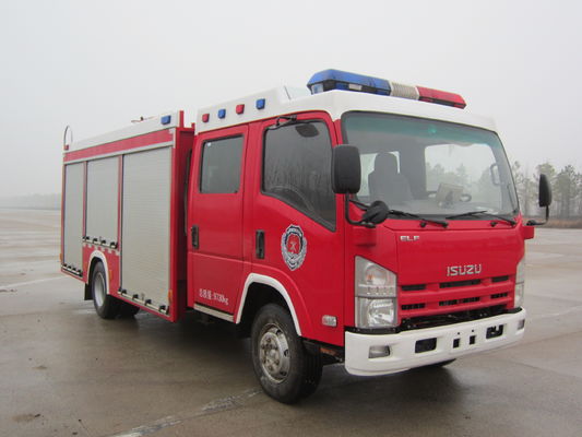 중국 경제적인 190 HP ISUZU 4X2 거품 불 싸움 트럭 4000 리터