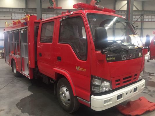 2000L LIQUID TANK ISUZU 2 TON Mini Foam Tank Fire Fighting Truck