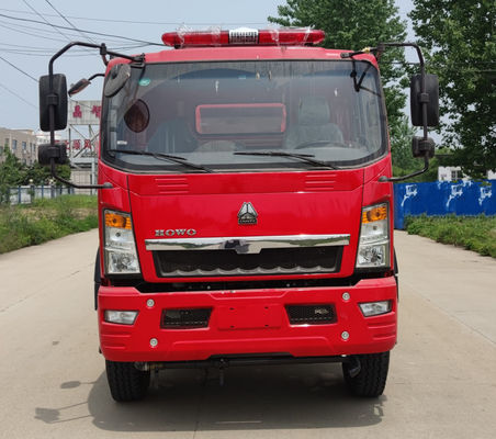 불 싸움을 위한 HOWO 118KW 물 구조 소방차 4x2 9000L