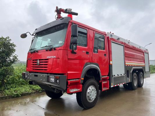 2000kg Foam Capacity Foam Fire Truck for Heavy-Duty Firefighting 14900kg Shipping Mass